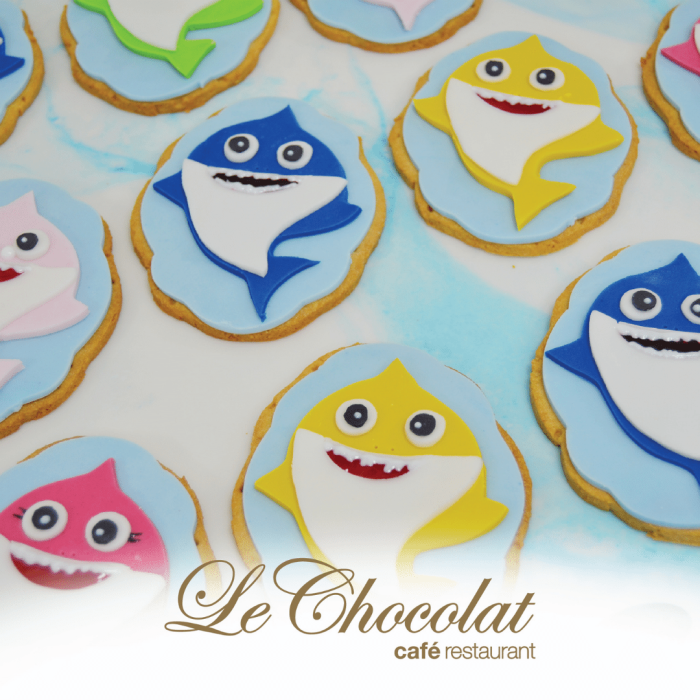 Baby Shark Sugar Cookies
