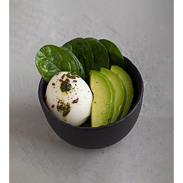 Egg with Avocado Spinach