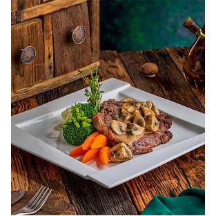 Pan-Seared Rib-eye Steak