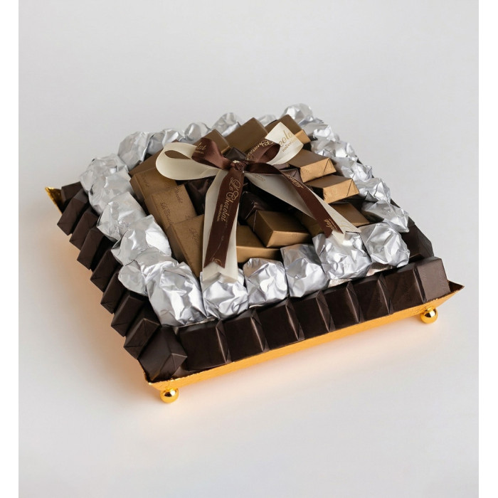 Wrapped Chocolate Tray Square