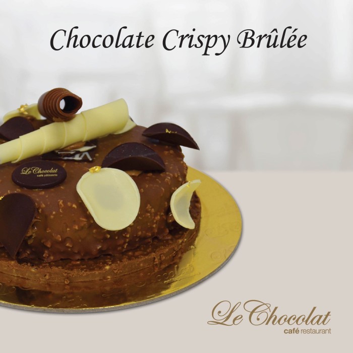 Chocolate Crispy Brûlée