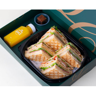 Club Sandwich Meal Box