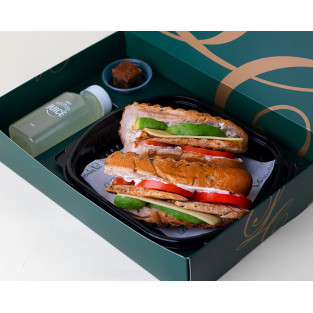 Grilled Chicken Avocado Sandwich Meal Box