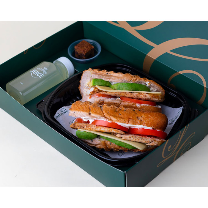 Grilled Chicken Avocado Sandwich Meal Box