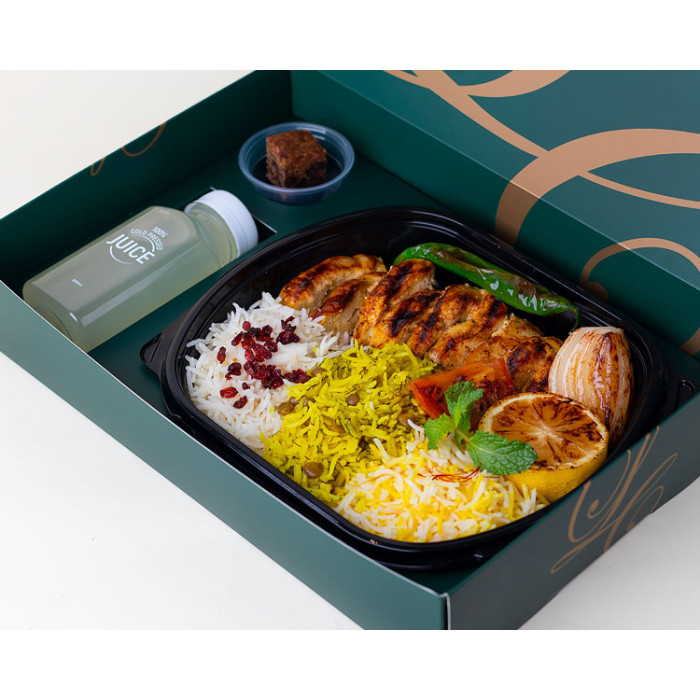 Joojeh Kebab Meal Box