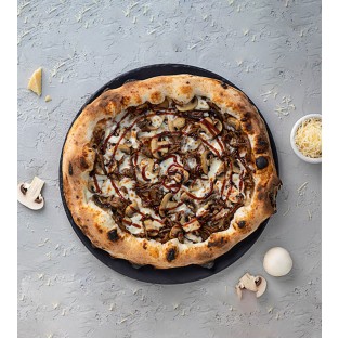 BBQ Pulled Beef Ribs Pizza