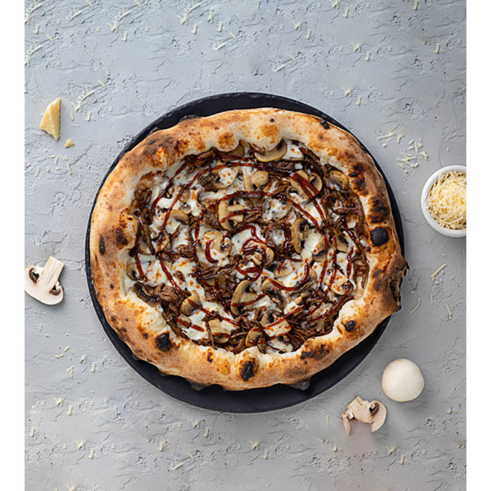 BBQ Pulled Beef Ribs Pizza