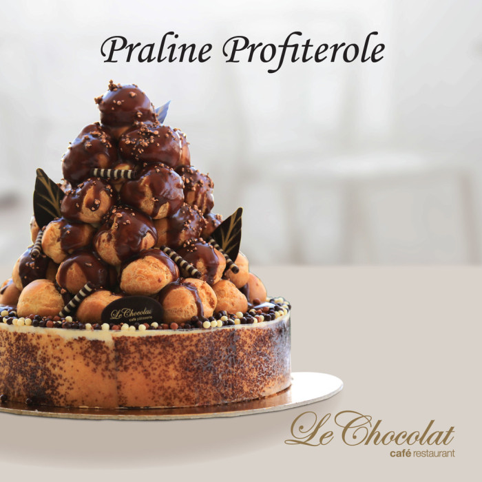 Praline Profiterole