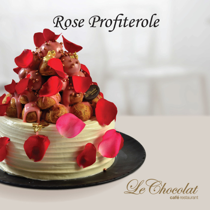 Rose Profiterole