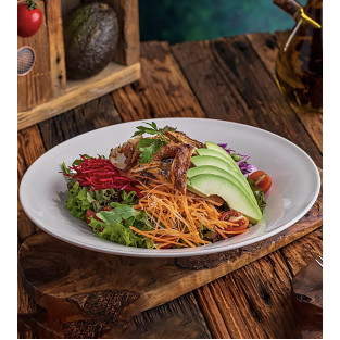 Miso Salmon Salad