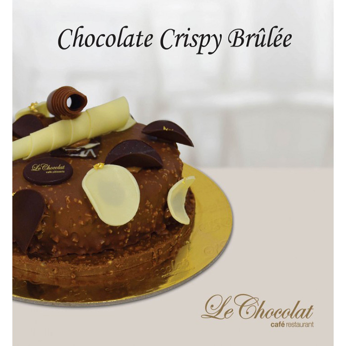 Chocolate Crispy Brûlée
