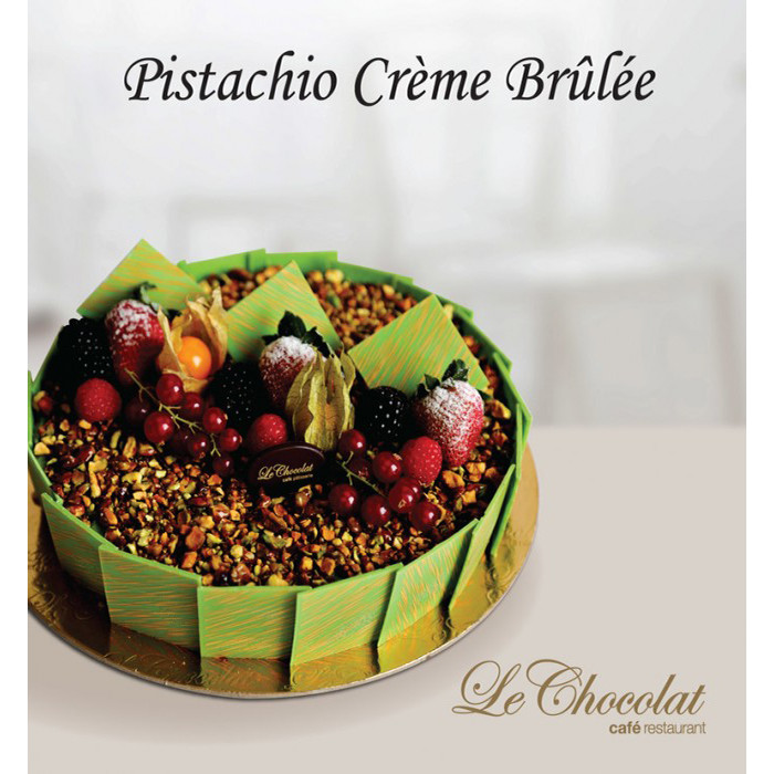 Pistachio Crème Brûlée