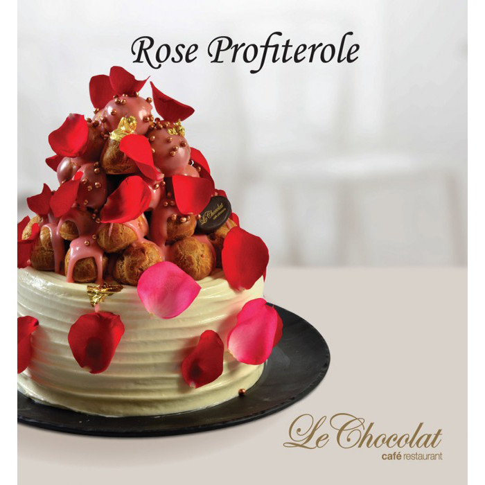 Rose Profiterole