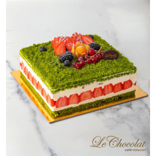 Strawberry Pistachio Forest