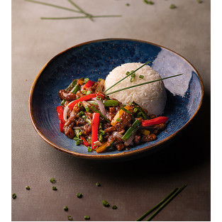 Crispy Beef with Black Pepper Sauce