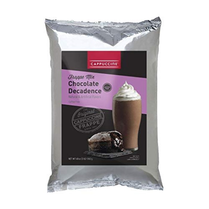 Cappuccine Chocolate Decandence Frappe Mix - 3 lb Bag