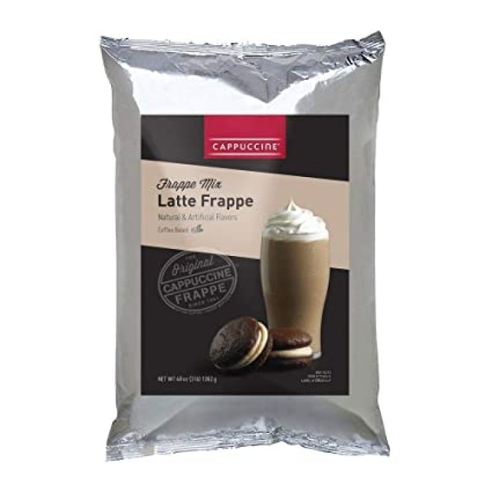 Cappuccine Latte Frappe Mix - 3 lb. Bag