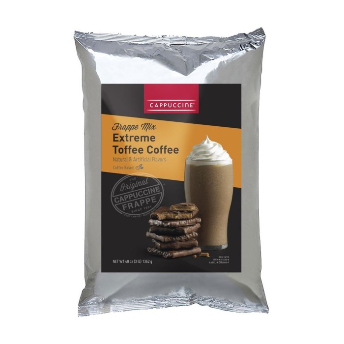 Cappuccine Toffee Coffee Frappe Mix - 3 lb Bag